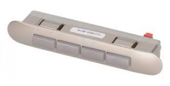 Conjunto de botões para exaustor Whirlpool 481231028176