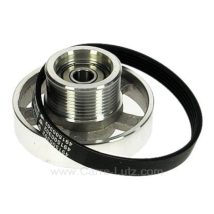 Kit poli   correia para secador de roupa Beko 492204401